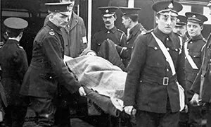 Wounded in WW1