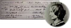Charlotte Brontë‘s Marriage Certificate
