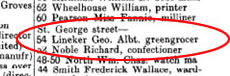 George in the 1912 Kelly's Directory