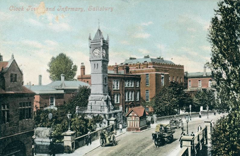 Salisbury Infirmary from TheGenealogist's Image Archive