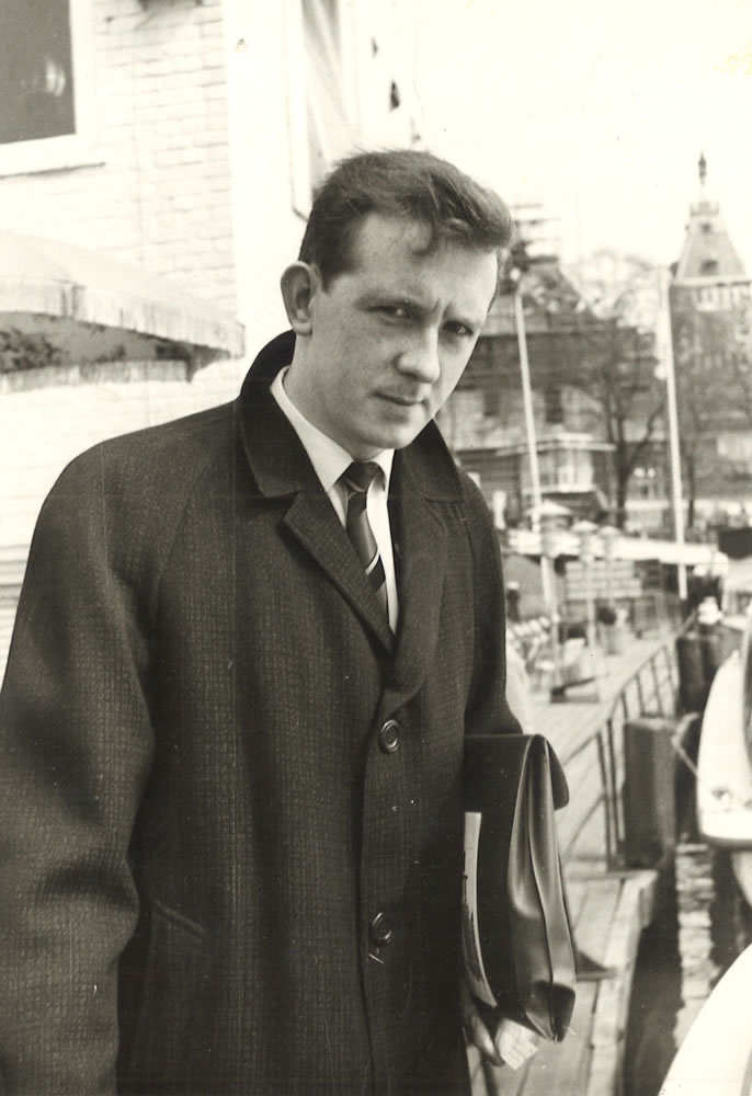 Peter Carr, Liz Carr's father - 1967