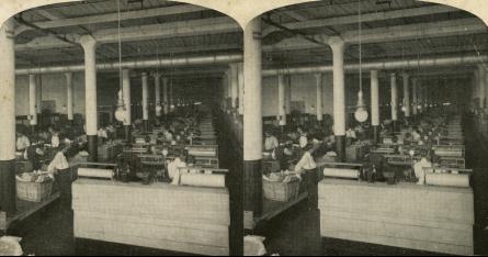 12 Mail Packing Section of the Shipping Department (3d, Chicago, Illinois, Sears Roebuck and Company)