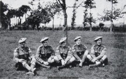 7th Battalion Argyll and Sutherland Highlanders C Coy NCOs (Argyll and Sutherland Highlanders, C Company, NCOs, WW1)
