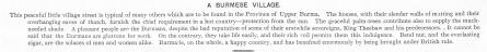 A Burmese Village (Burma, Burman, C1897, Social, Village)