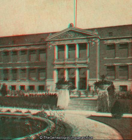 A Glimpse of the Administration Building (3d, Chicago, Illinois, Sears Roebuck and Company)