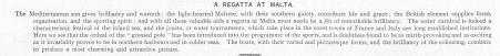 A Regatta at Malta (1897, Malta, Mediterranean, Regatta, Valetta, Valetta Harbour, Water Carnival)