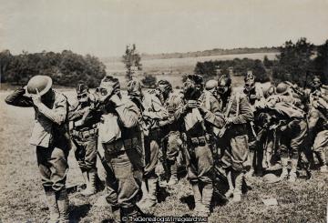 American Troops Gas Practice (C1917, Gas, Gas Mask, Soldiers, Weapon, WW1)