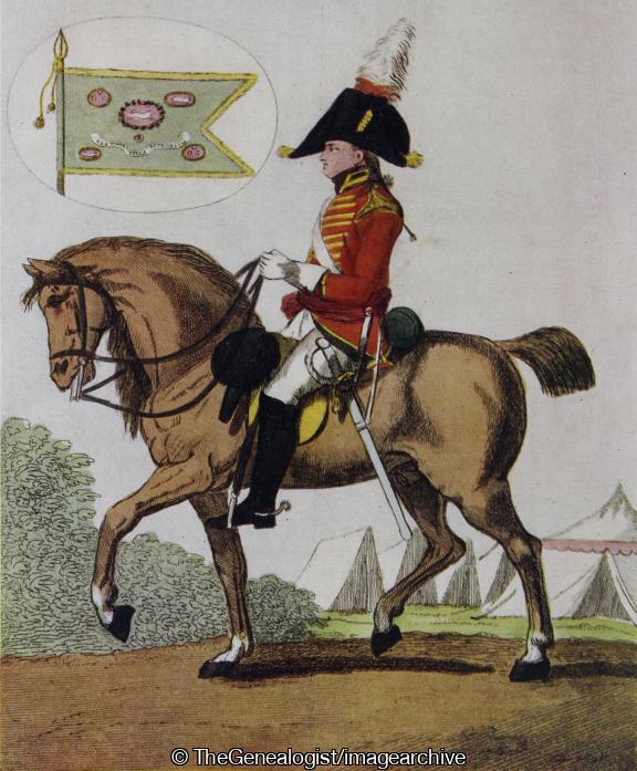 An Officer of the 5th Dragoon Guards 1800 (1800, 5th Regiment, Dragoon Guards, Officers)