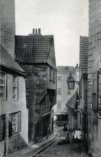 An Old Street, Guernsey ( Berthelot Street, Channel Islands, Guernsey, St Peter Port)