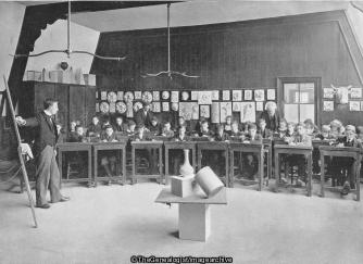Art Teaching Kilburn Lane Board School London (1897, England, Kilburn, Kilburn Lane Board School, Lesson, London, School, Teacher)