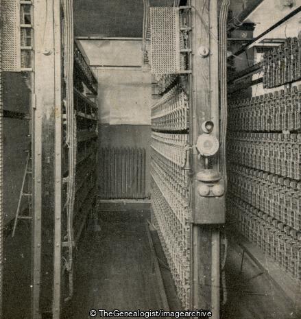 Automatic Telephone Switchboard (3d, Chicago, Illinois, Sears Roebuck and Company, Telephone Exchange)