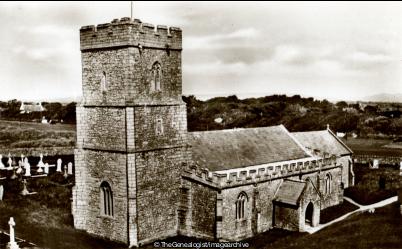 Berrow Church near Burnham-on-Sea (Berrow, Church, England, Somerset, St Mary)