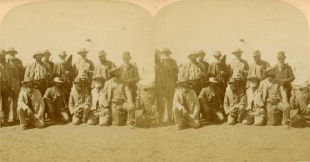 Boer War - General Cronje's principal Commandants - surrendered to Lord Roberts, Feb 27, South Africa (3d, Boer, Boer War, Commandant, Lord Roberts of Kandahar, Piet Cronjé, South Africa)