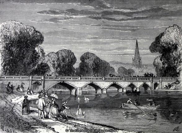 Bridge Over the Serpentine (Hyde Park, London, Serpentine, Serpentine Bridge)