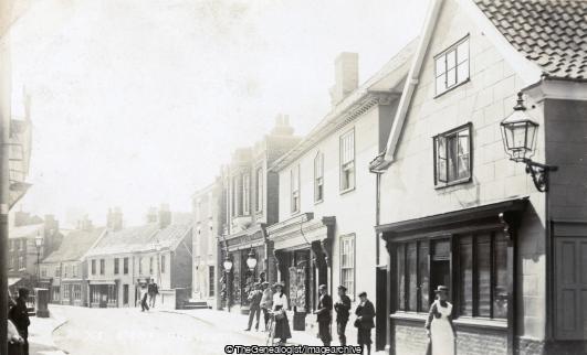 Bridge Street Halesworth 1909 (1909, Bridge Street, England, Halesworth, Suffolk)