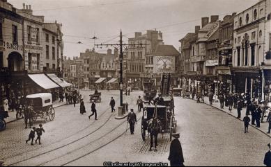 Broadgate Coventry 1912 (1912, Broadgate, Coventry, Horse Drawn Carriage)