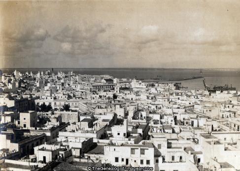 Cadiz Easter 1914 (1914, Andalusia, Cadiz, Harbour, Spain)