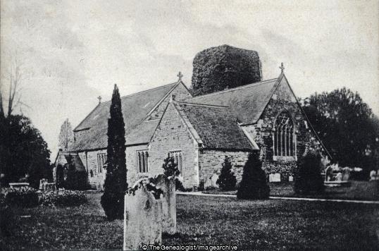 Canford Church Wimborne (Canford, Canford Magna, Church, Dorset, England, Graveyard, wimbourne)