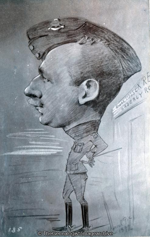 Capt Greene (Capt Greene, Caricature, Military)