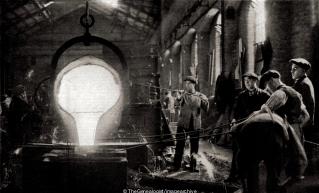 Casting in One of the Company's Works (Foundry, Foundryman)