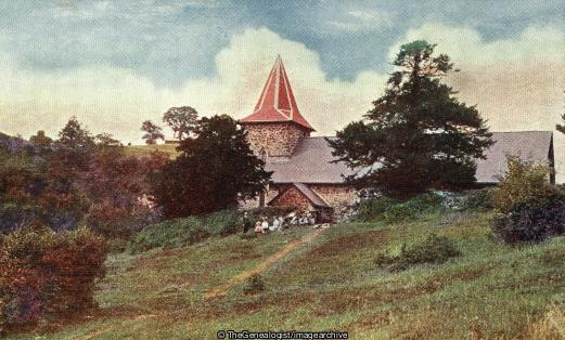 Cefu Llys Church, Llandrindod Wells (Cefnllys, Church, Llandrindod Wells, Radnorshire, St Michael, Wales)
