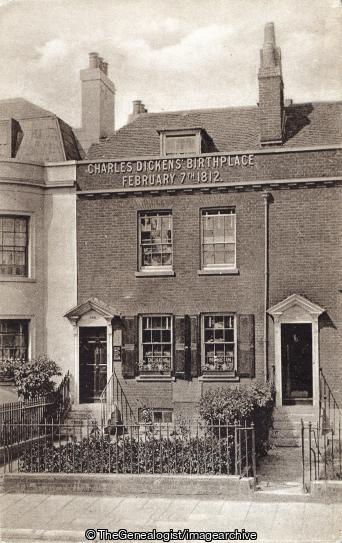Charles Dickens Birthplace, Commercial Road, Portsmouth (Charles Dickens, Commercial Road, England, Hampshire, Portsmouth)
