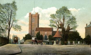 Charlton Church (Charlton, Church, England, Greenwich, horse and cart, Kent, St Luke)