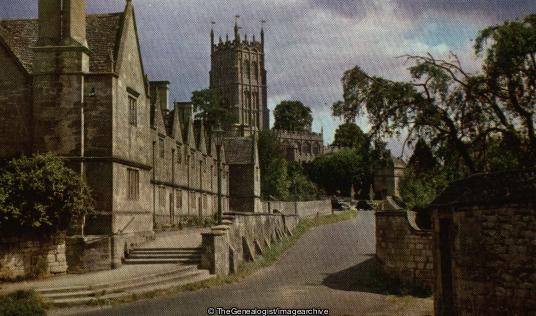 Church and Almshouses, Chipping Campden (Almshouse, Chipping Campden, Church, England, Gloucestershire, St James)