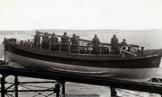 Clacton on Sea Lifeboat 1931 (1931, 1931-09-23, 1d, 40 Murray Road, Clacton-on-Sea, England, Essex, Ipswich, Lifeboat, Lifeboat man, Miller, Mrs, sea, Suffolk, Walthamstow)