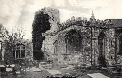 Clynnog Church and St Beuno's Chapel (Carnarvonshire, Church, Clynnog, St Beuno, Wales)