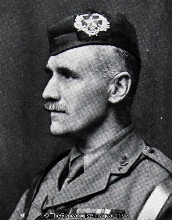 Commanding Officer Colonel A A Kennedy DSO OBE TD (5th Battalion, Cameronians, Colonel, Colonel A A Kennedy, DSO, OBE, Scottish Rifles, TD, WW1)