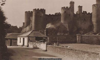 Conway Castle (Carnarvonshire, Castle, Conway, Conway Castle, Conway River, River, Wales)