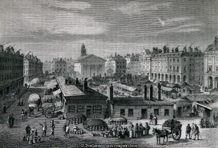 Covent Garden Market 1820 (Covent Garden, Covent Garden Market, London, Market)