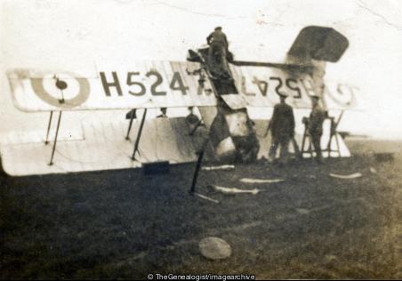 Crashed Plane H5247 (Airplane, Crash, RAF)