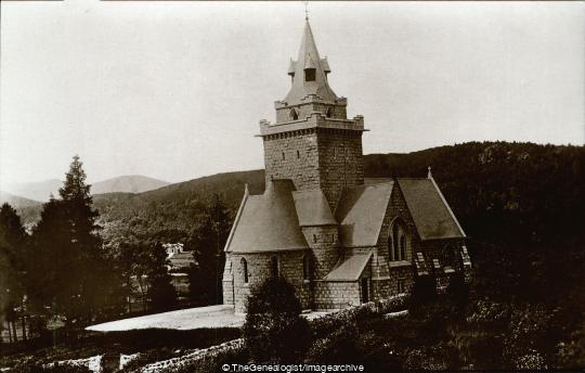 Crathie Church (Aberdeenshire, Balmoral, Church, Church of Scotland, Crathie Kirk, Scotland)