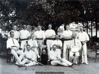 Cricket Team 29th Battery RFA Winners Inter Battery Cricket Cup Kirkee 1899 (1899, Cricket, India, Khadki, Kirkee, Maharashtra, Regiment, Royal Field Artillery)