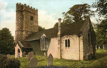Dartmoor Buckland Church (Buckland, Church, Dartmoor, Devon, England, St Peter)