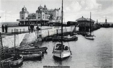 Dorset Weymouth Pier and Pavilion 1914 (1914, Dorset, England, Pier, Pier Pavilion, Weymouth)