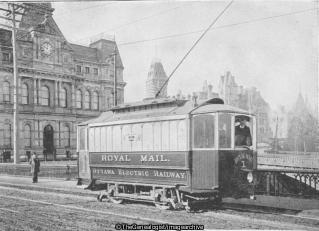 Electric Mail car on the American Continent (Canada, Electric Mail Car, Ontario, Ottawa, Post Office, tram)