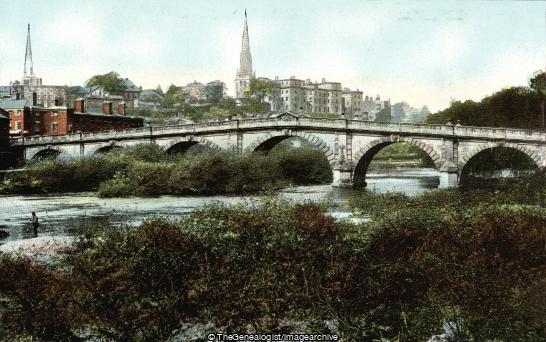 English Bridge, Shrewsbury (Bridge, England, english bridge, River, Severn, Shrewsbury, Shropshire)
