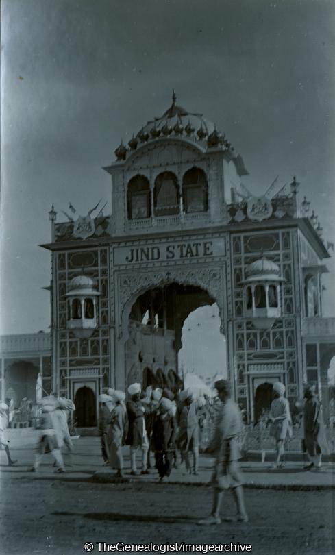 Entrance to Jind State Camp (1911, Camp, Coronation, Delhi, India, Jind State, National Capital Territory)
