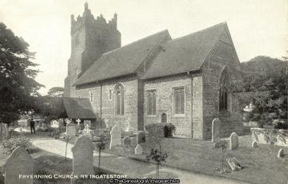Fryerning Church near Ingatestone (Church, England, Essex, Fryerning, Ingatestone, St Mary)