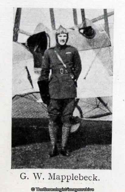 G W Mapplebeck (1915, Aircraft, Denstone, Denstone College, England, School, Staffordshire, WW1)