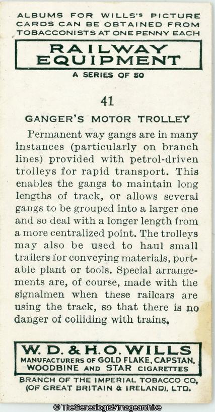 Ganger's Motor Trolley (Ganger's Motor Trolley, Railway, Train)