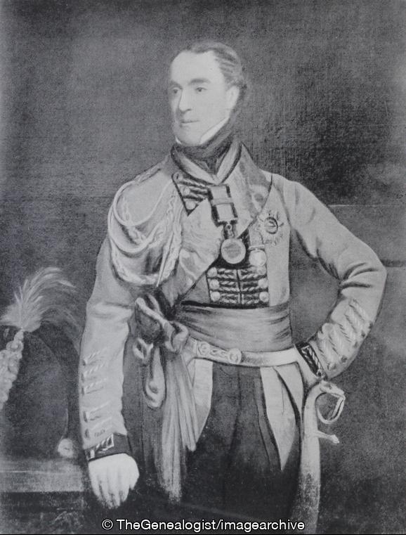 General Sir John Slade Bart KCH Colonel 1831 - 1859 (5th Regiment, C1850, Dragoon Guards, General)
