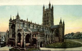 Gloucester Cathedral (Cathedral, England, Gloucester, Gloucester Cathedral, Gloucestershire, St Peter and the Holy and Indivisable Trinity)