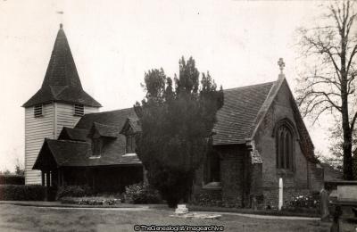 Greensted Church (Church, England, Essex, Greensted, St Andrew)