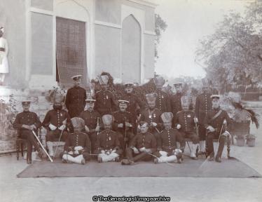 Group of Officers (British, C1900, India, Indian, Officers)