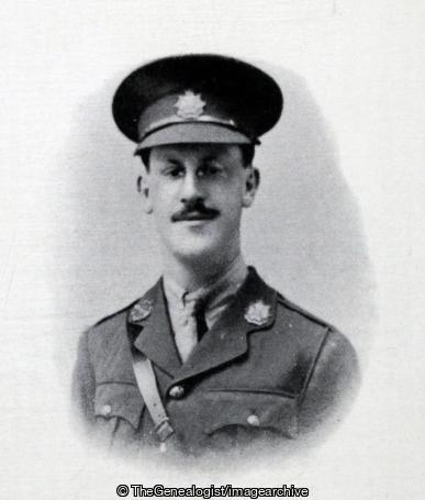 Herbert S Park 2nd Lieut Border Regt (2nd Lieutenant, Border Regiment, England, Gloucestershire, Stonehouse, WW1, Wycliffe College)