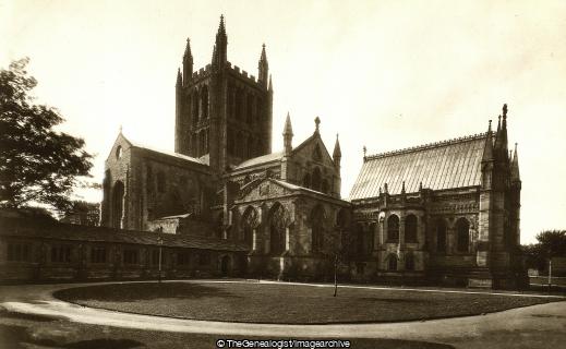 Hereford Cathedral (Cathedral, England, Hereford, Hereford Cathedral, Herefordshire)